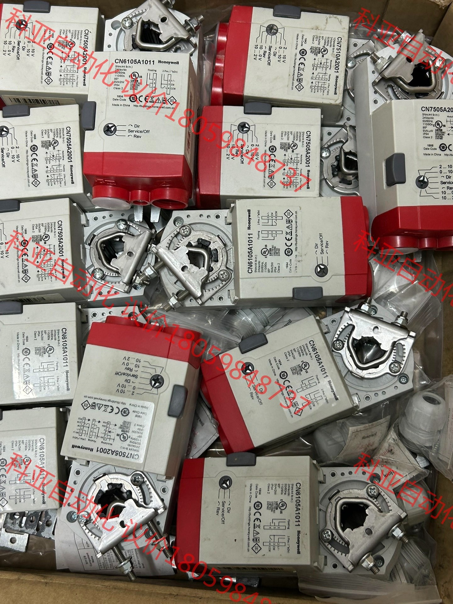 霍尼韦尔CN7505A2001风阀执行器 全新13个，其中：