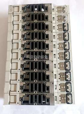 SMC阀岛阀片底座VQ4000系列共10片，拆机9成新！状态（议价）