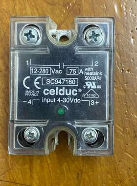 celduc固态继电器SC947160，75Ａ，输入4-(议价)