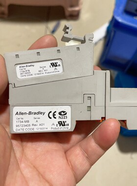 AB模块底座1734-MB，一起4片，成色实拍，有的有磕碰