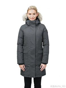 nobis秋冬新品meridith防寒保暖户外派克羽绒服外套女款