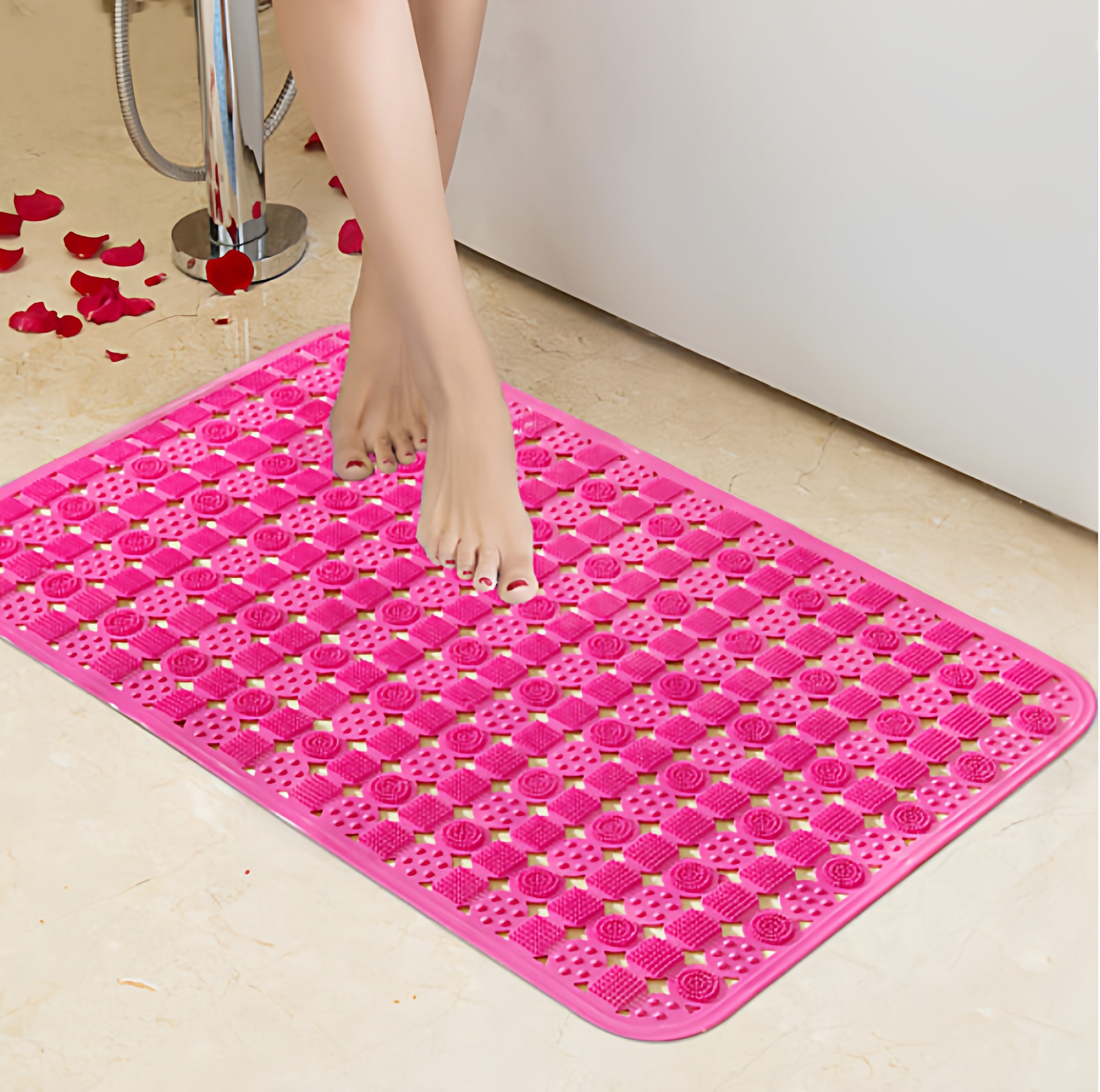 浴室防滑垫淋浴房家用洗澡地毯pvc地垫卫生间厕所老人防摔按摩,居家布艺,家用脚垫,淘宝优惠券,粉丝福利购,淘宝优惠卷