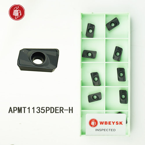 铸铁专用铣刀片APMT1604PDER APMT1135 -DL -H -M K5115 开粗铣刀