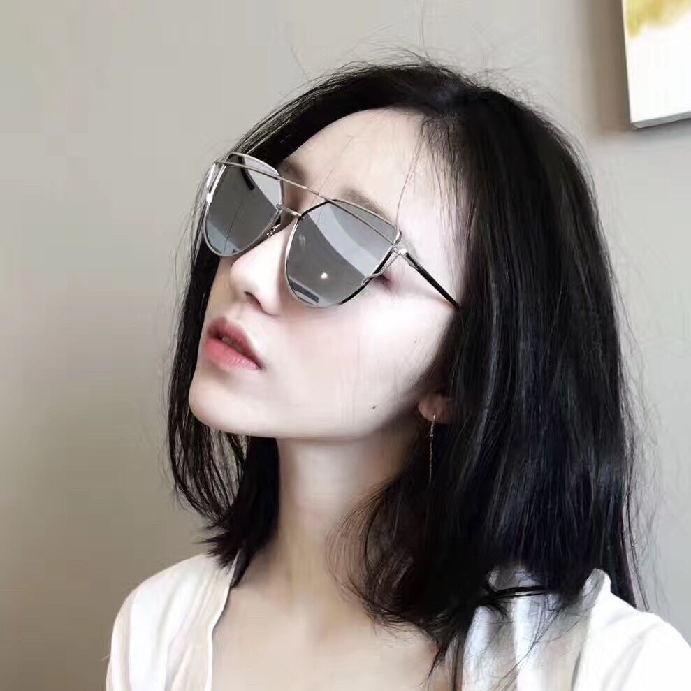 小宋佳花儿与少年3江疏影同款墨镜女 复古显瘦个性太阳镜网红眼睛