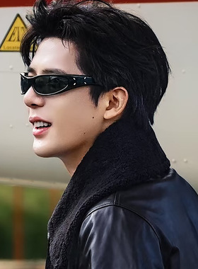 王安宇同款墨镜男款痞帅开车登山