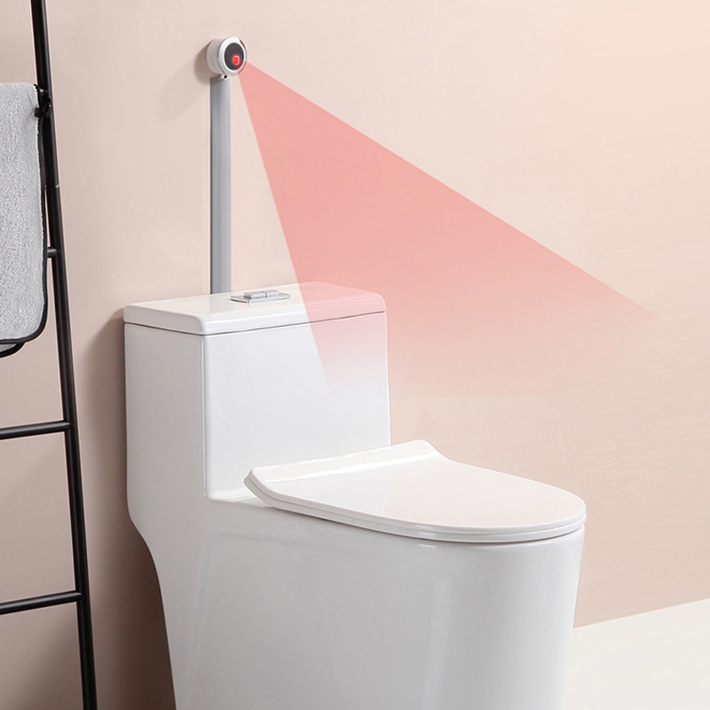 马桶自动冲水感应器带线智能红外线蹲便坐便冲水器无接触老人小孩