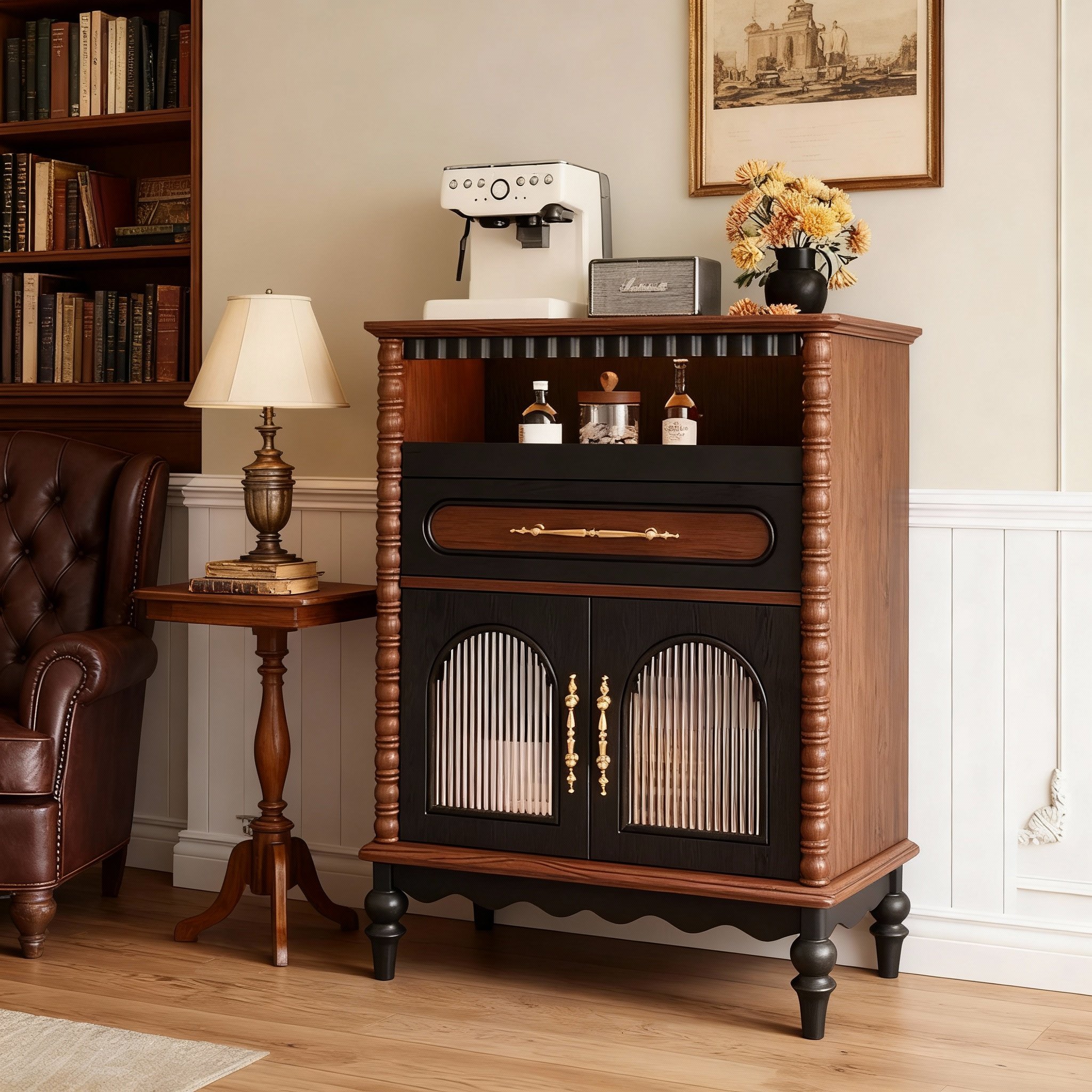 新古典雕花木质酒架置地储物柜品质奢华型客厅收纳柜,住宅家具,酒架,淘宝优惠券,粉丝福利购,淘宝优惠卷