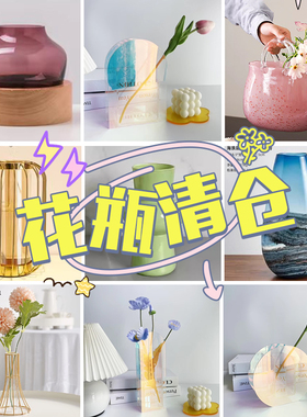 艺术花瓶摆件创意客厅插花艺术
