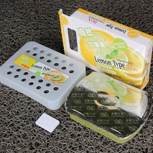汽车香膏座车用除味车载固体香水空气清新剂水果柠檬茉莉