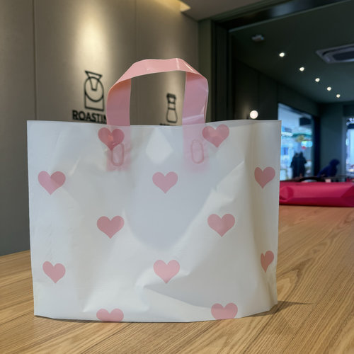 高档服装店手提袋磨砂女装衣服包装打包购物袋子塑料礼袋加厚定制