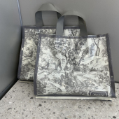 小众ins风礼品袋动物森林塑料手提袋高端服装 店袋子 袋服装