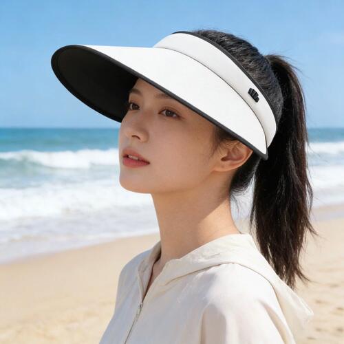 【无损售后件】蕉下加宽帽檐空顶帽女2026新款防紫外线遮阳太阳帽