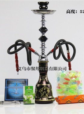 清吧hookah shisha set阿拉伯水烟全套多人用酒吧水烟壶家用
