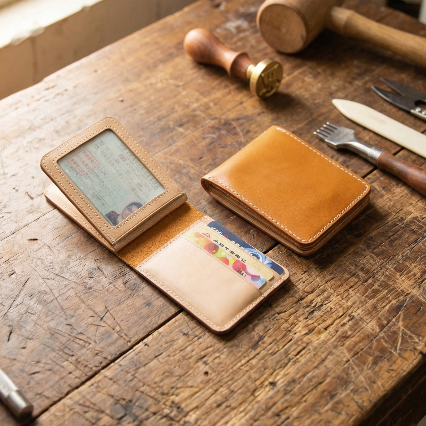 手工植鞣头层牛皮驾驶证皮套男真皮多功能机动车行驶本卡包女驾照