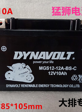 猛狮YTX9-BS黄龙600金鹏502忍者幼狮GW/DL250摩托车电池胶体电瓶