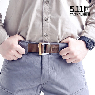 美国5.11战术尼龙男59510户外休闲511特种兵腰带 军训特价包邮