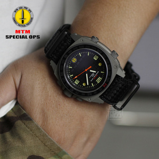MTM 沉默者系列多功能夜光表战术多表盘可测速计时 军表 200M防水