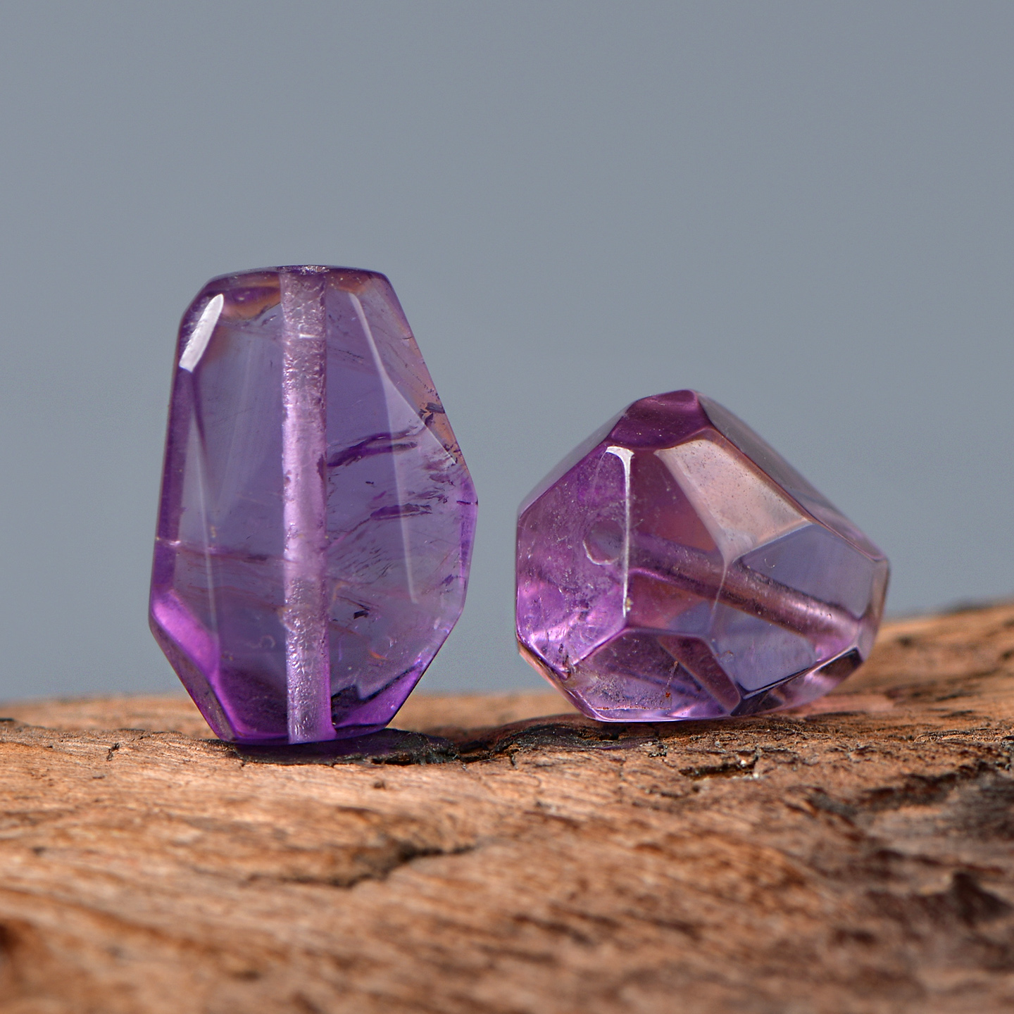 天然水晶紫水晶随行DIY配件