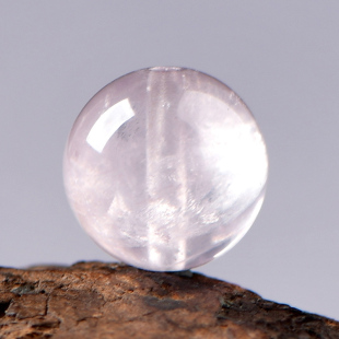 天然紫罗兰粉散珠子手工串珠diy水晶手链饰品配件材料项链挂件