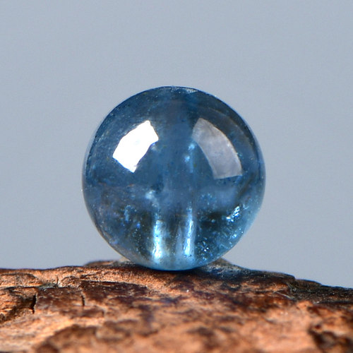 天然水晶7A冰种海蓝宝爆闪散珠子