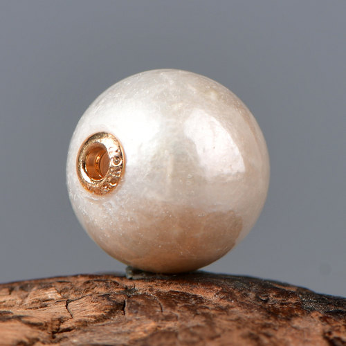 天然珍珠圆珠路路通diy串珠饰品