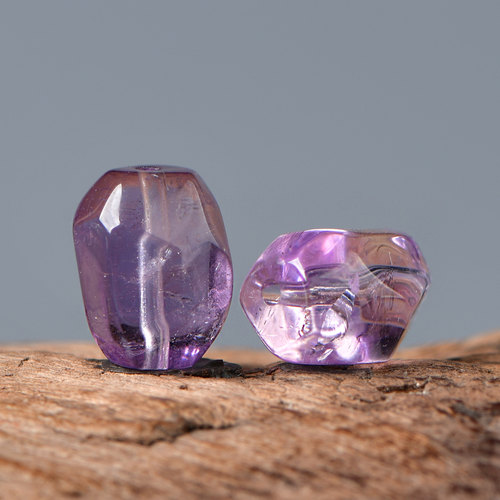 天然水晶紫水晶DIY配件