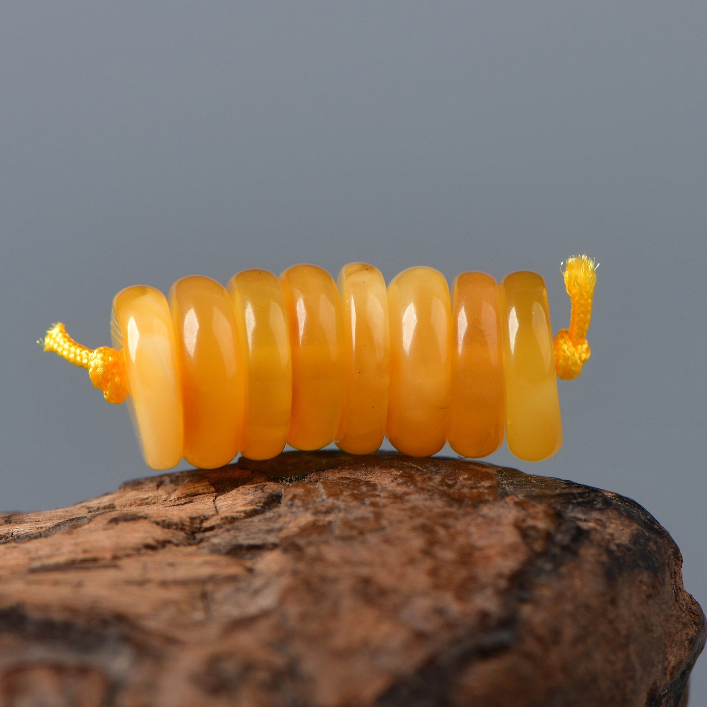天然蜜蜡直切隔片diy串珠配珠手链项链配饰高品串珠配珠吊坠