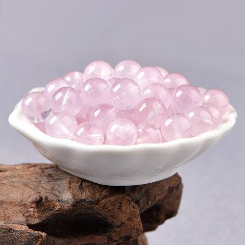 天然紫罗兰粉散珠子串珠