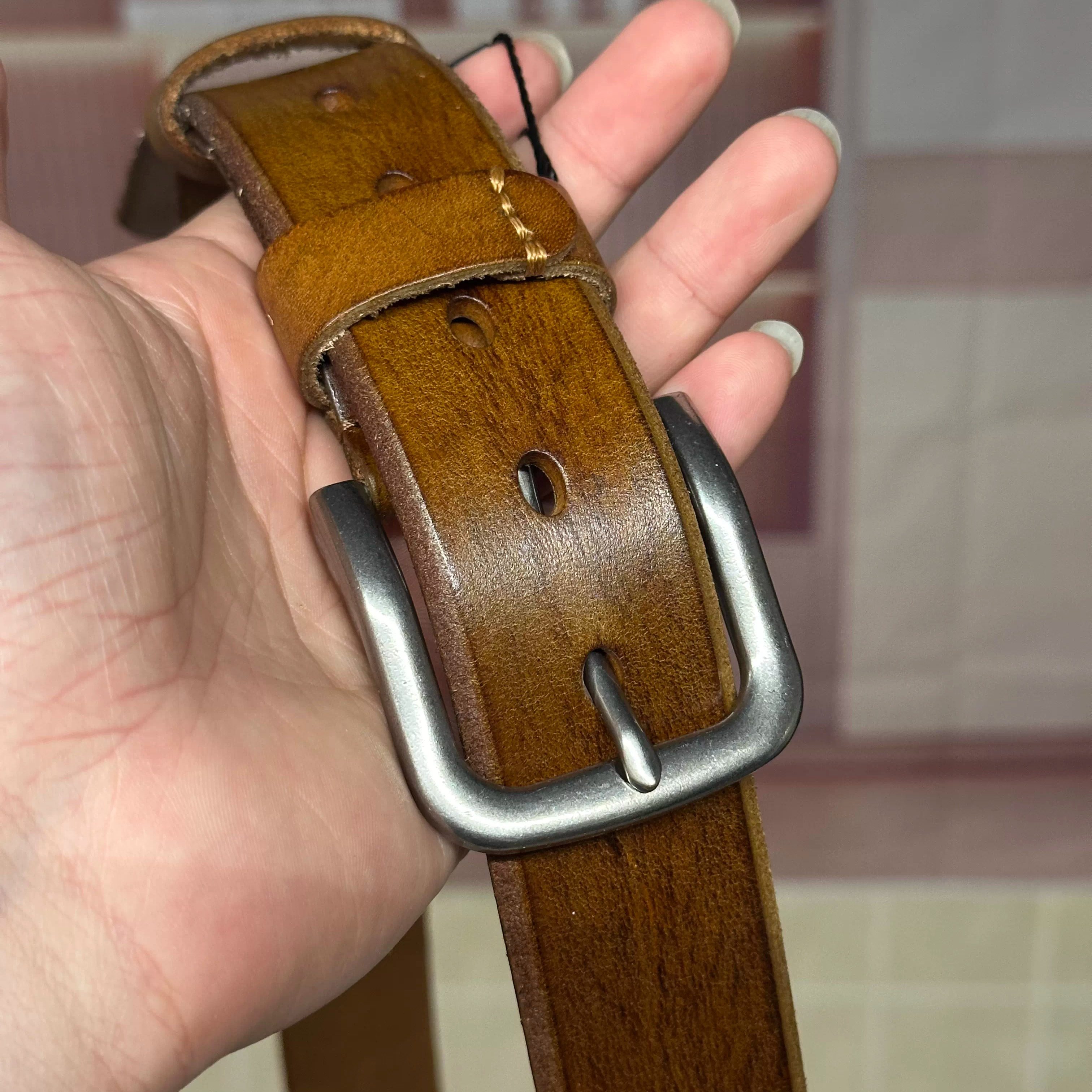 【广州档口特价】头层牛皮男士真皮腰带时尚针扣皮带百搭商务,服饰配件/皮带/帽子/围巾,腰带/皮带/腰链,淘宝优惠券,粉丝福利购,淘宝优惠卷