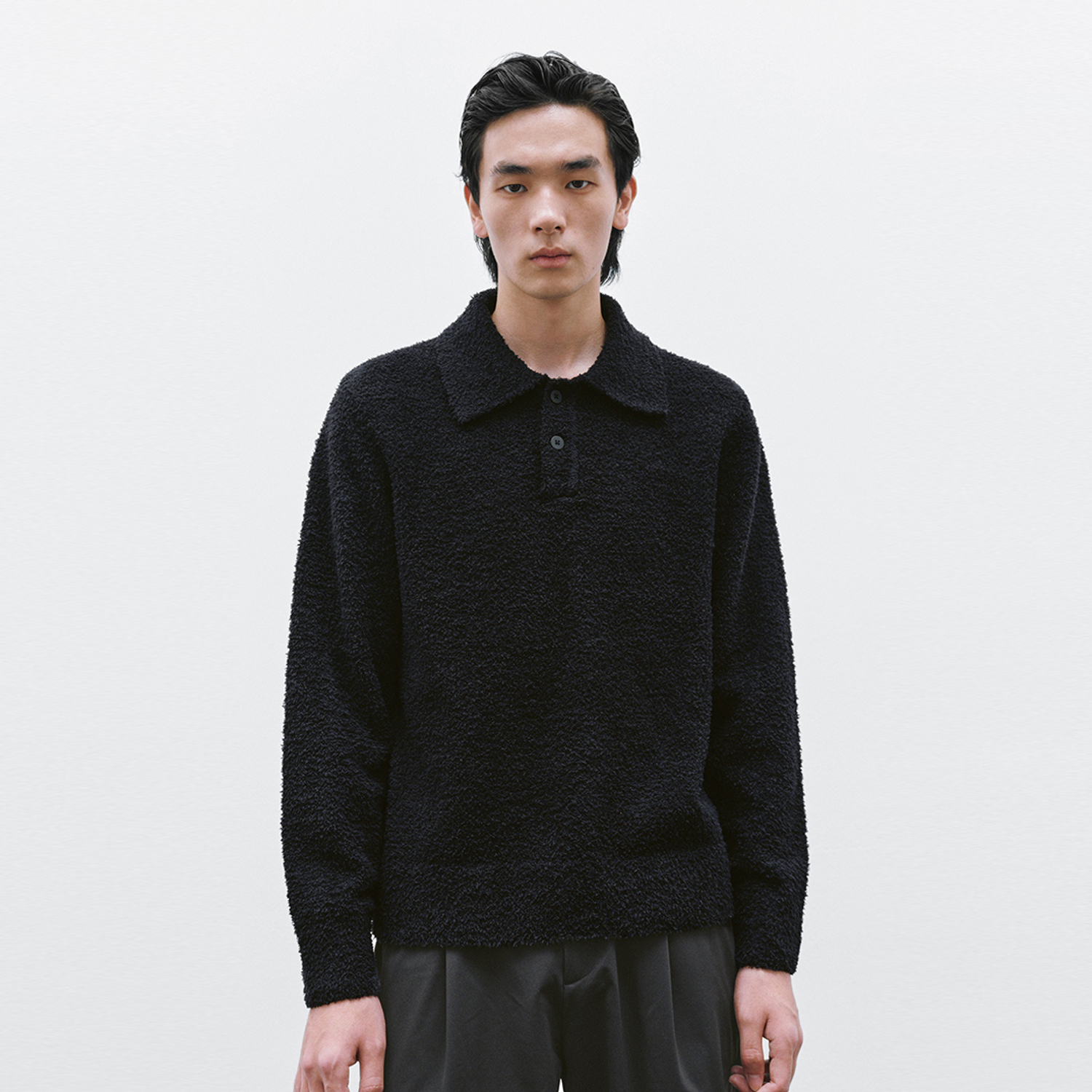 UR国内代购2025冬季男装气质翻领