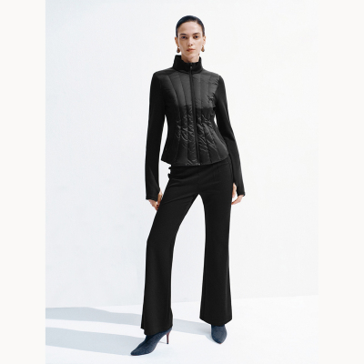 UR国内代购2025冬季女装时尚立领