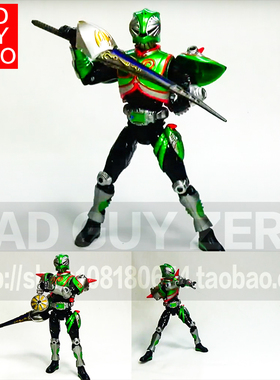 超合金日版万代 假面骑士龙骑 妖翠 变色龙 装着变身 非FIGMA SHF