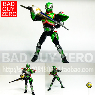 超合金日版万代 假面骑士龙骑 妖翠 变色龙 装着变身 非FIGMA SHF