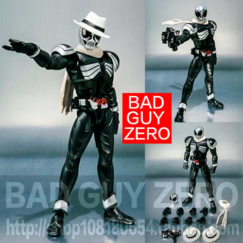 特价 万代 魂限定版 SHF 假面骑士W Skull 水晶骷髅师傅 非真骨雕