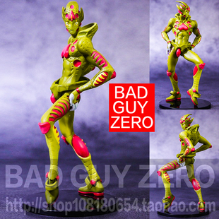 JOJO的奇妙冒险 日版 黄金之风 体验 镇魂曲 乔鲁诺 眼镜厂 手办