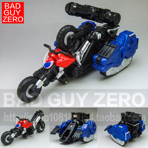 日版万代 假面骑士W Accel 红A哥 警骑 摩托车形态 非真骨雕 SHF
