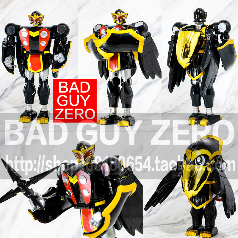 日版正版 全新未拆 铁腕侦探露宝达 超合金 万代 暗鸦 非铁甲小宝