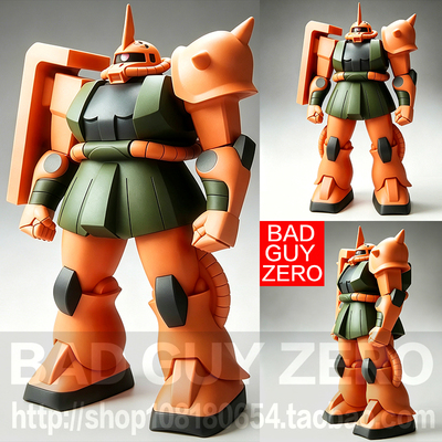 日版万代 高达 卡尔玛扎比 扎古 1/72 非 ROBOT魂 GFF FIX 一番赏
