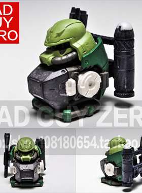 日版万代 高达 绿色 幽灵 瞬发型 扎古勇士 TV 头像 胸像 非HG MG
