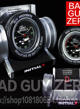 日版 限定版 藤原拓海 丰田 头文字D AE86 时钟 非 奥拓 青岛社