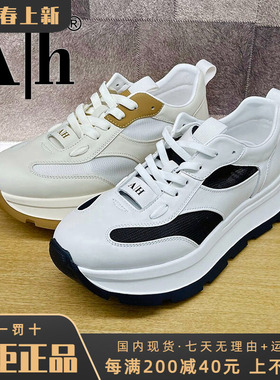 专柜正品AH男鞋2025夏新休闲系带休闲舒适运动鞋BFQ52K3053
