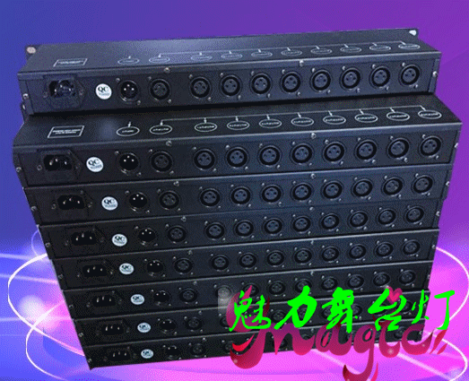 8路DMX512信号放大器 4路灯光信号放大器 DMX信号分配器 舞台灯光