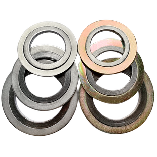 C型碳钢不锈钢外环型金属石墨缠绕法兰垫片高温高压法兰密封垫片