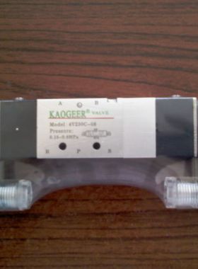 KAOGEER电磁阀4V230C-08-AC220V/DC24V