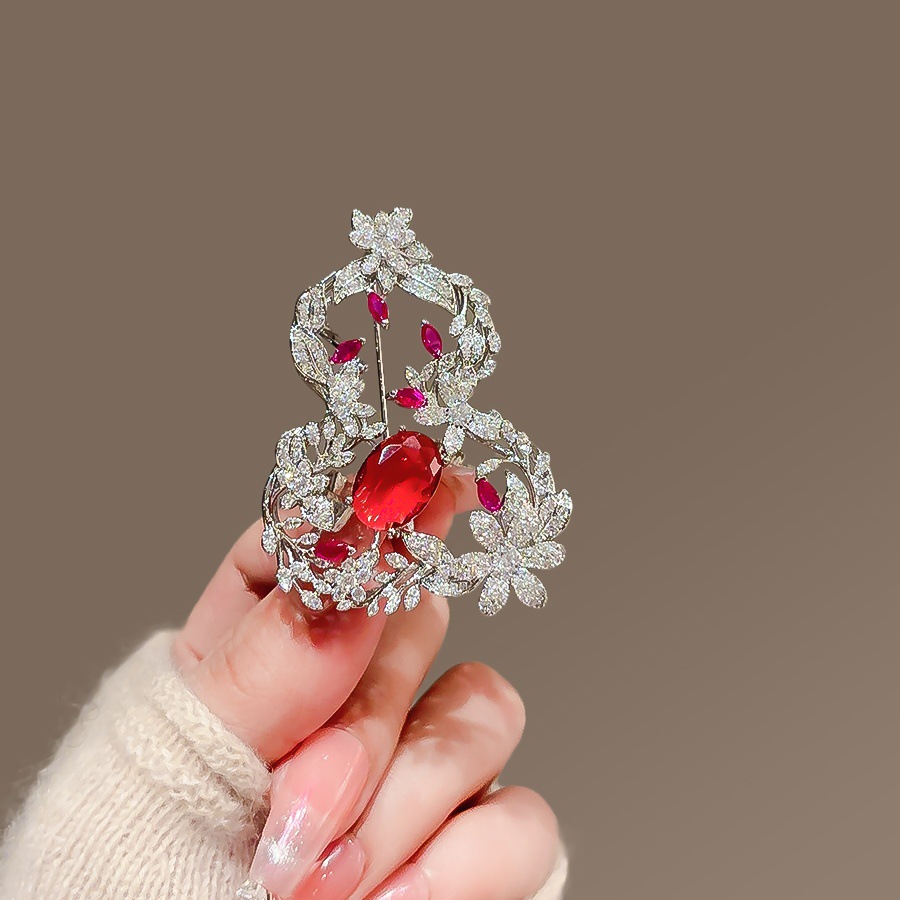 福禄胸针女轻奢高级感配饰