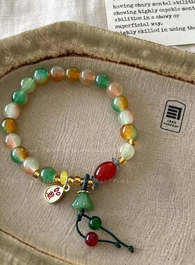 国风琉璃手链百搭古风手串