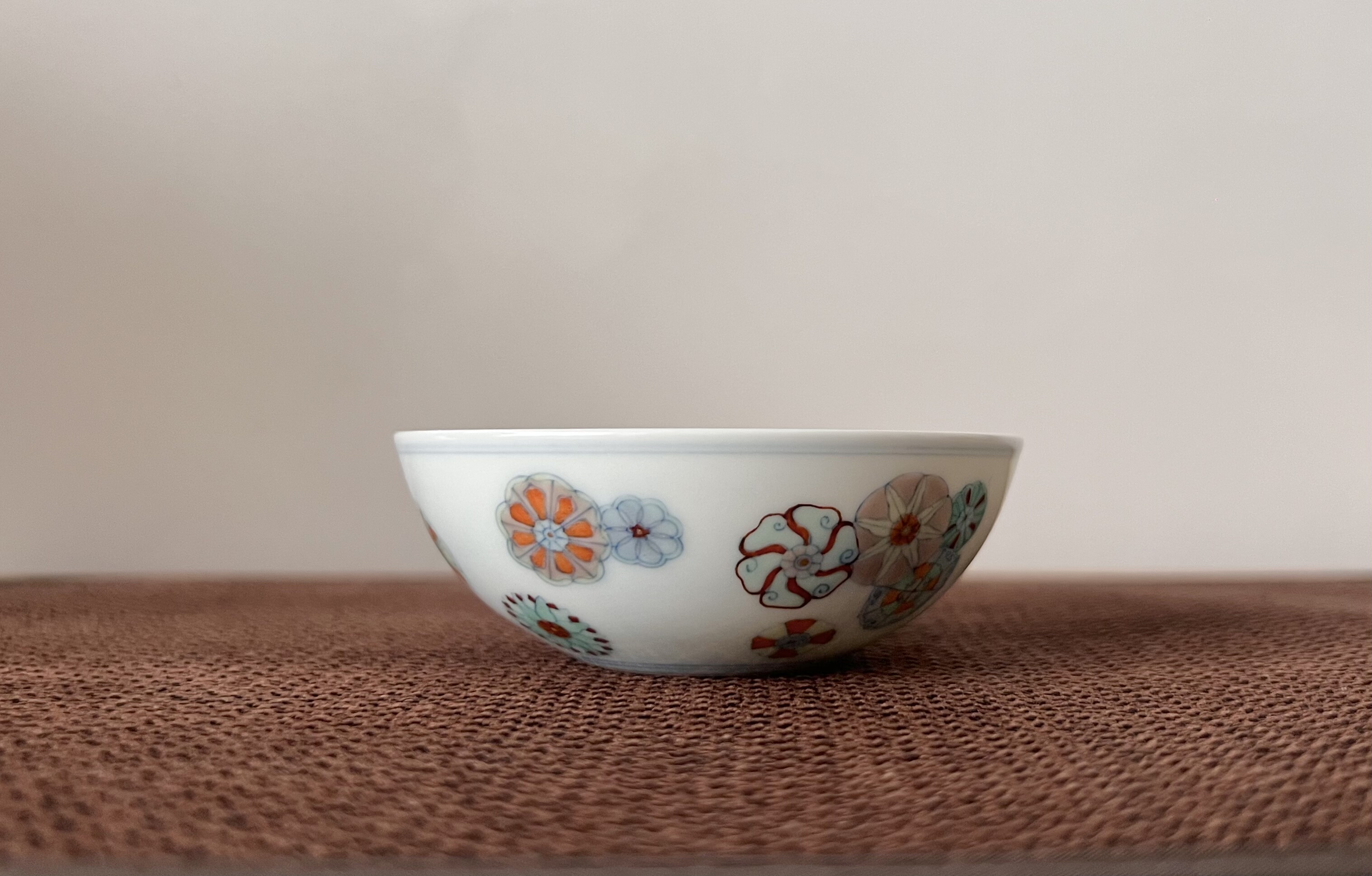 见欢集 柴窑薄胎仿明青花斗彩皮球花卧足杯主人杯茶杯高端茶器,餐饮具,茶杯,淘宝优惠券,粉丝福利购,淘宝优惠卷