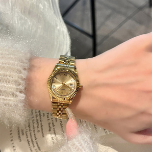 viage复古手表女方形时尚简约ins韩系风气质精致商务女士腕表