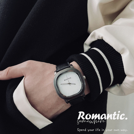 Men's watch, trend mechanical quartz dial, suitable for teen