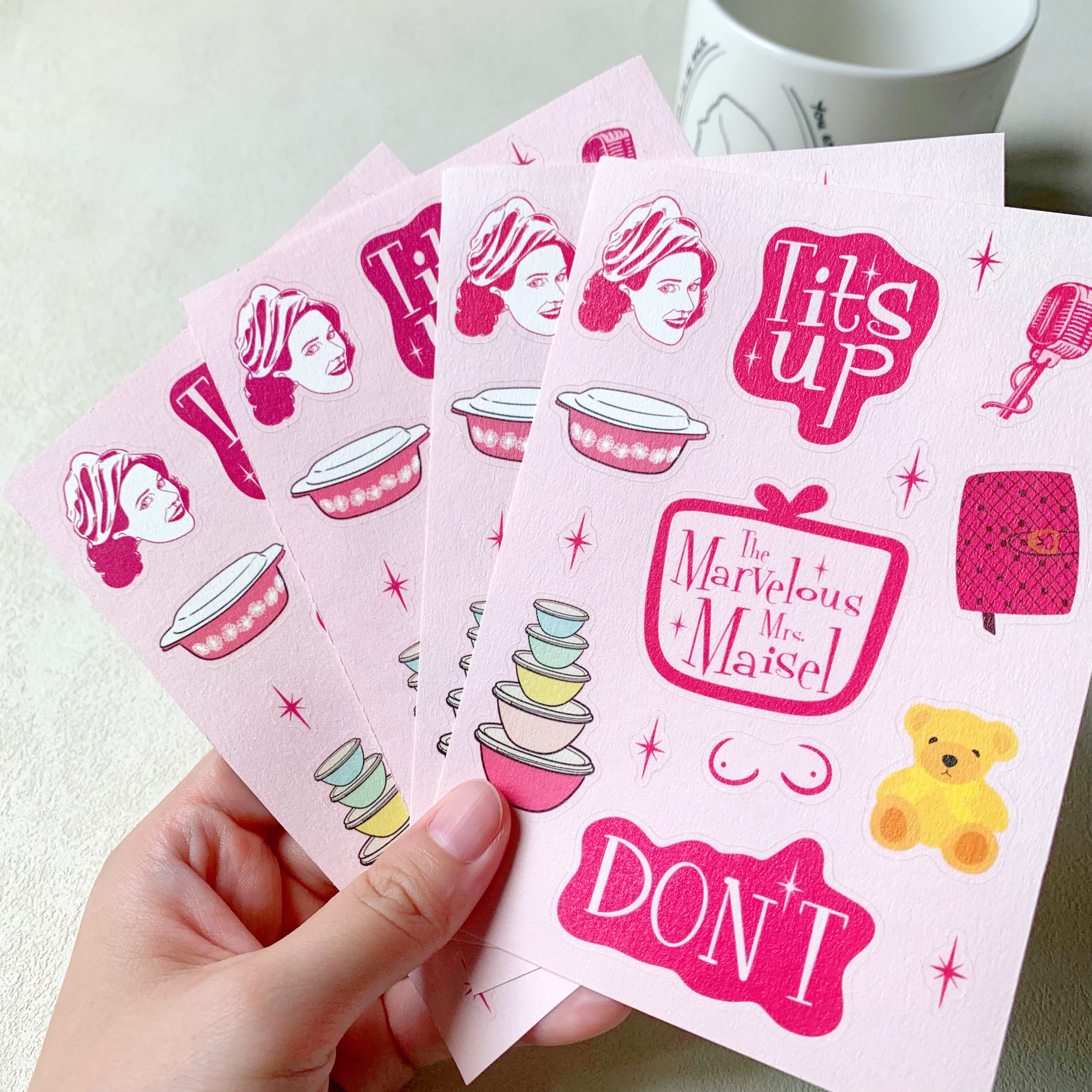 了不起的麦瑟尔夫人贴纸